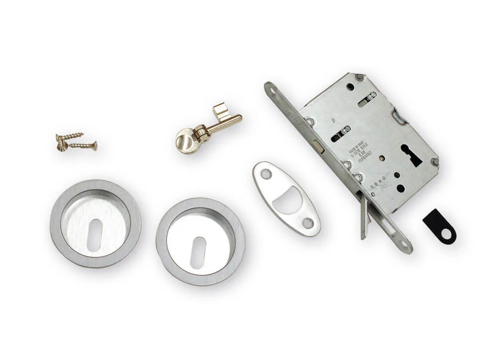 AURA Round Key Lock Set For Sliding Pocket Door - Limited Time Offer - Image 6