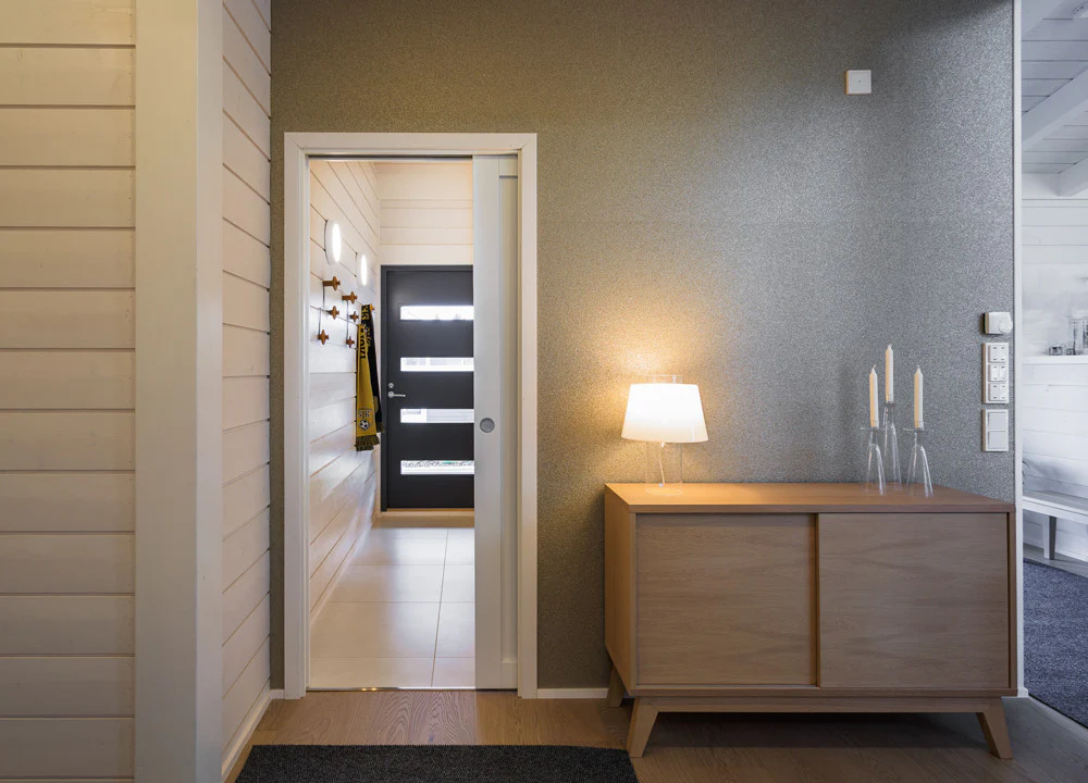 Classic SINGLE Pocket Door System- Beech Jambs - Image 11