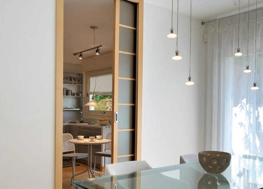 Classic SINGLE Pocket Door System- Beech Jambs - Image 5