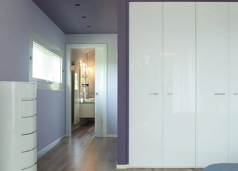 Classic SINGLE Pocket Door System - White Jambs - Image 11