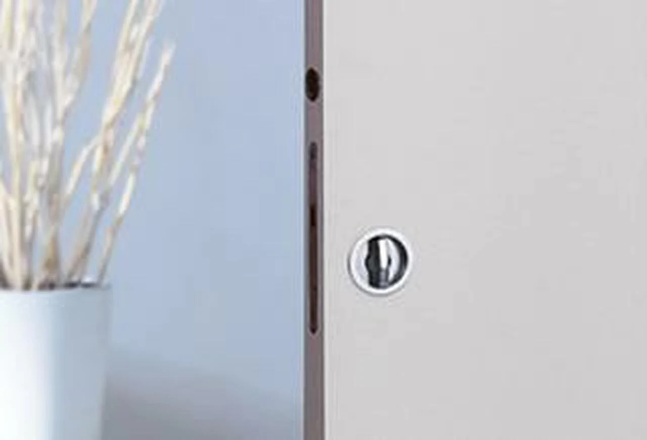 Piano Round Bathroom / Privacy Lock Set for Sliding Pocket Door - Image 4