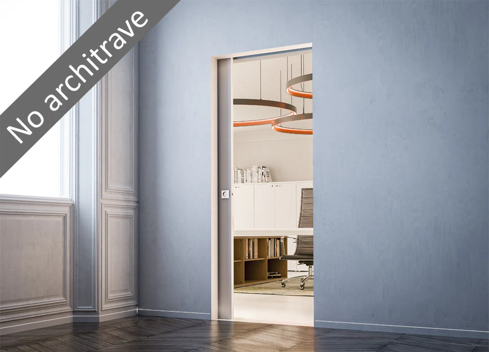 Syntesis® Flush SINGLE Pocket Door System - New Sizing