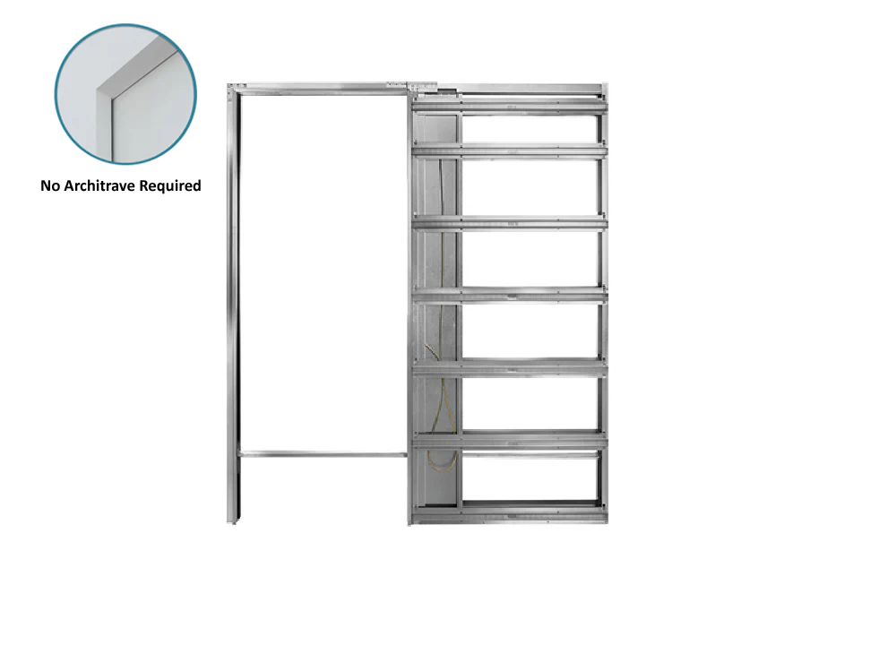 Syntesis® Flush SINGLE WIRING-READY Pocket Door System - New Sizing - Image 3