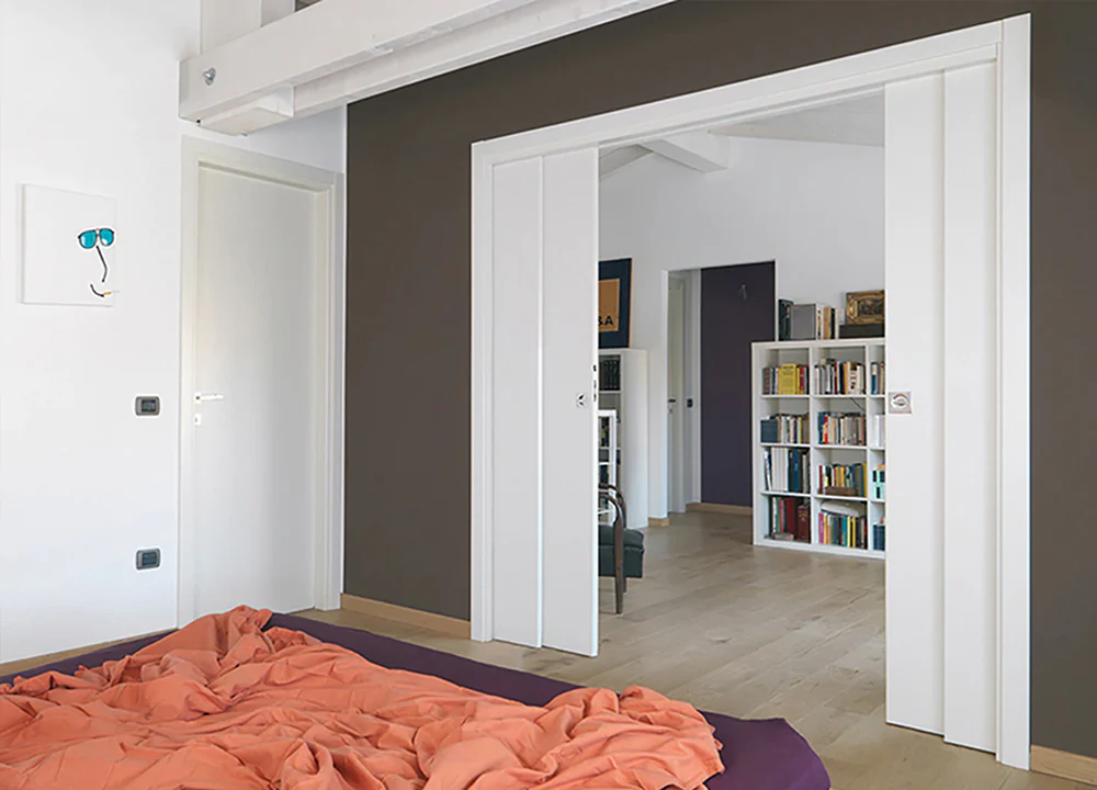Telescopic Sliding Pocket Door System Double - Image 5