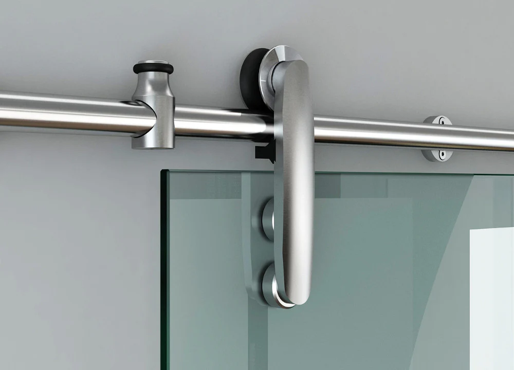 Vetroglide Classic Sliding Glass Door System - Track and Handle Only - Image 3