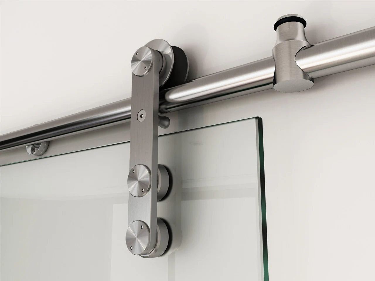 Vetroglide Classic Sliding Glass Interior Door System - Right to Left (SX) - Image 3