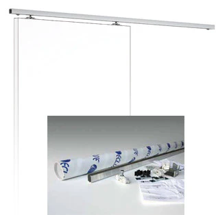 Wall Mounted Sliding Door Kit-2m Track-Paris 1 - Image 6